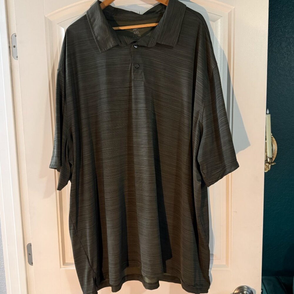 Reebok Speedwick Performance Polo | Size 6XL | Olive Green Heather | Never Worn